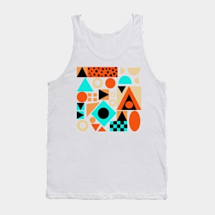 Abstract Geometric Shapes Design I Tank Top